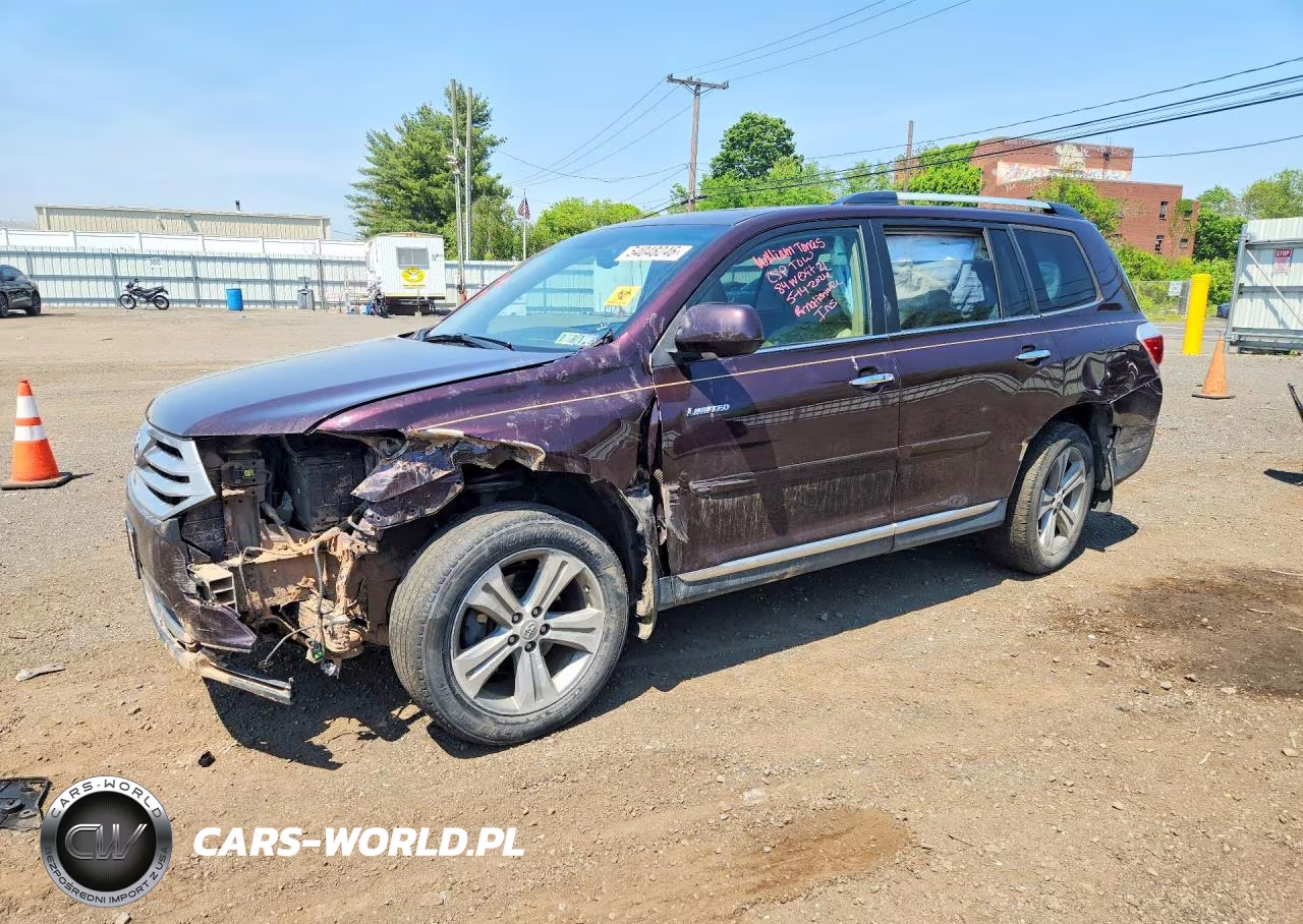 2012 Toyota Highlander Limited – zdjęcie 1 z 12