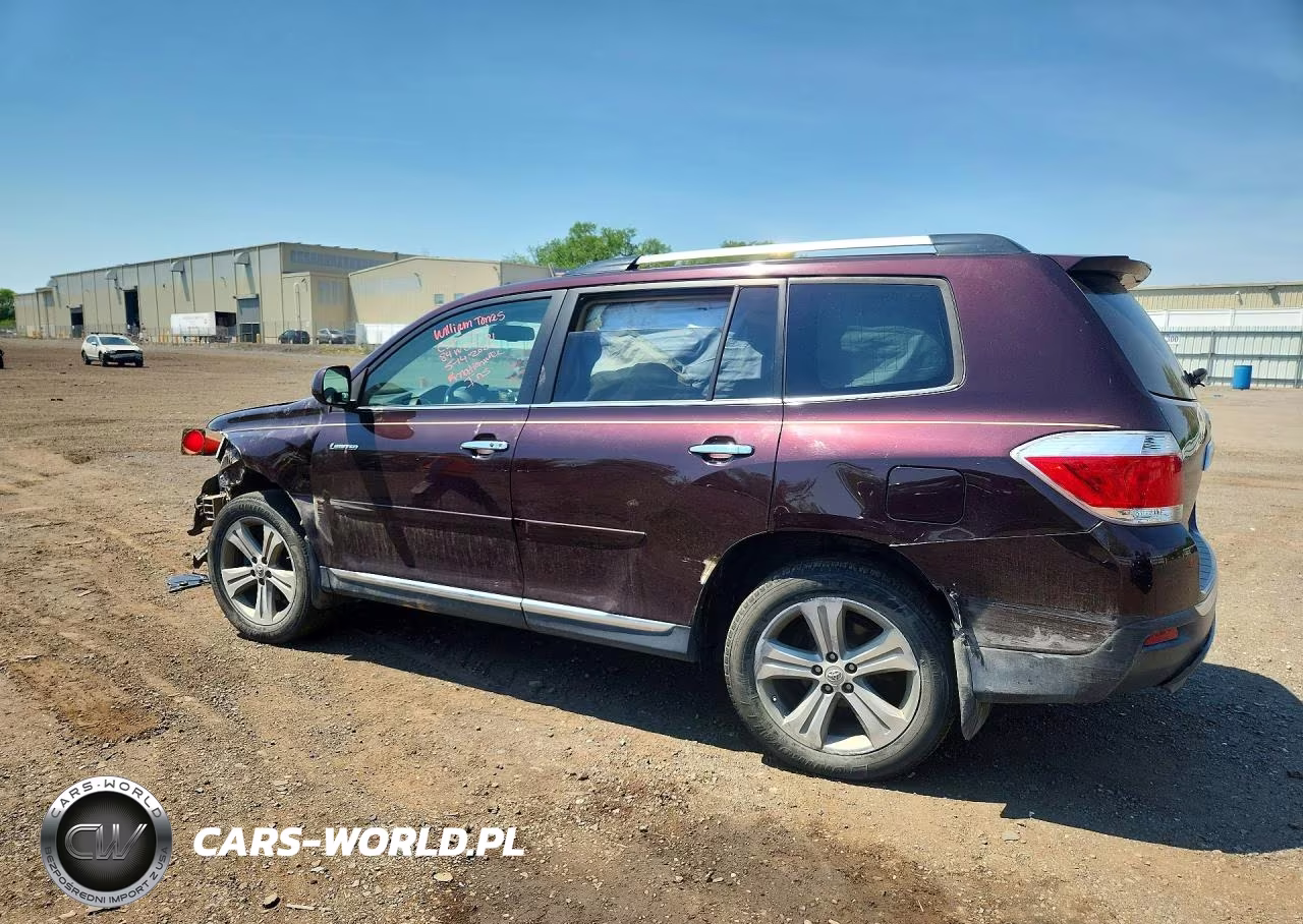 2012 Toyota Highlander Limited VIN:5TDDK3EH1CS116790 - 2