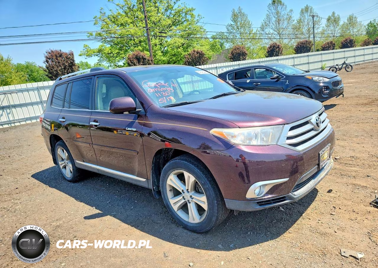 2012 Toyota Highlander Limited VIN:5TDDK3EH1CS116790 - 4