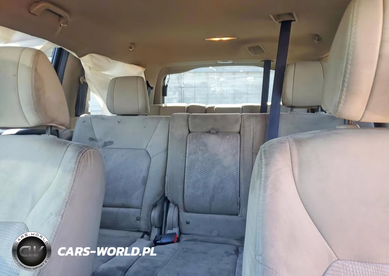 2014 Honda Pilot Lx VIN:5FNYF3H23EB014427 - 10