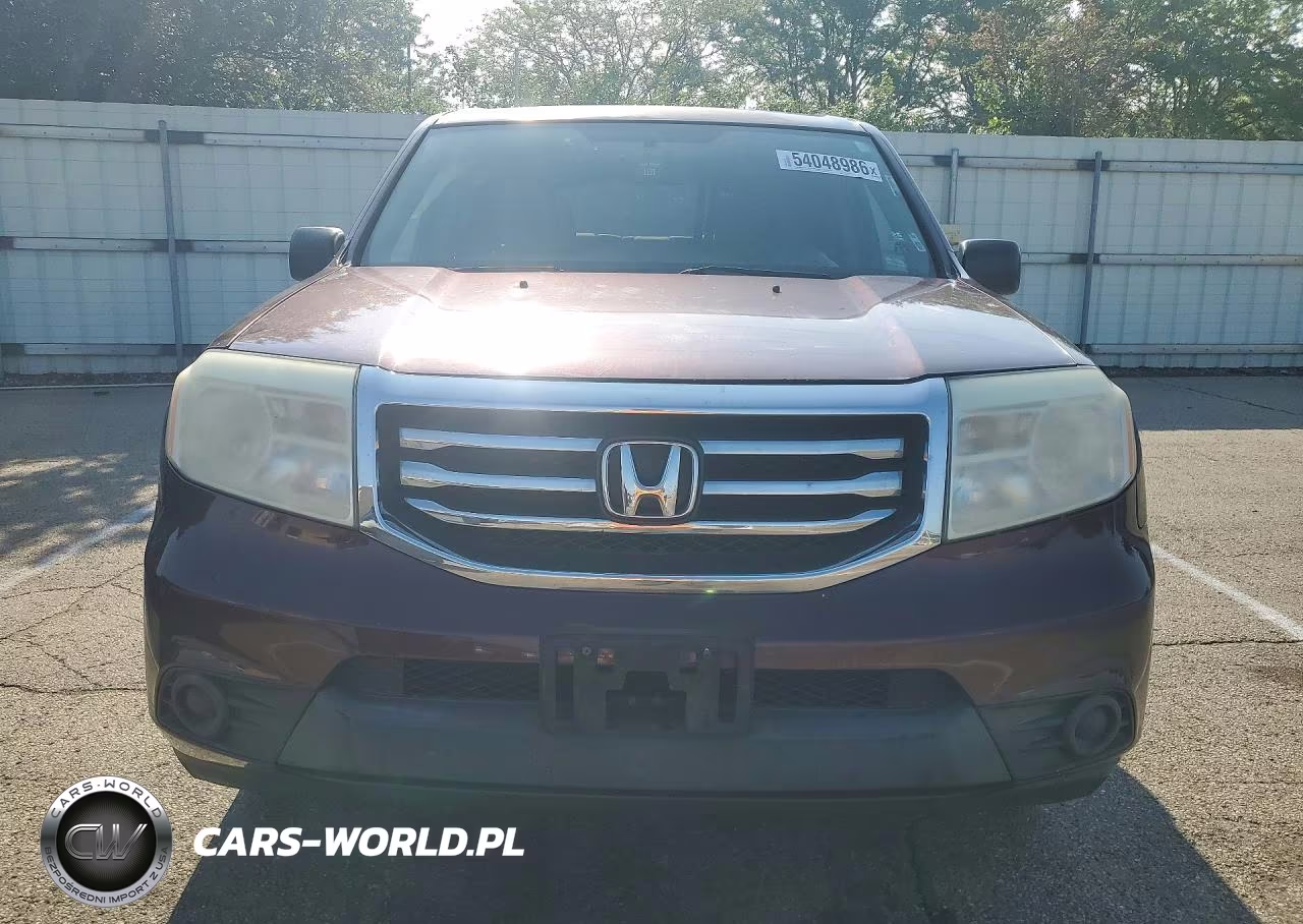 2014 Honda Pilot Lx VIN:5FNYF3H23EB014427 - 5