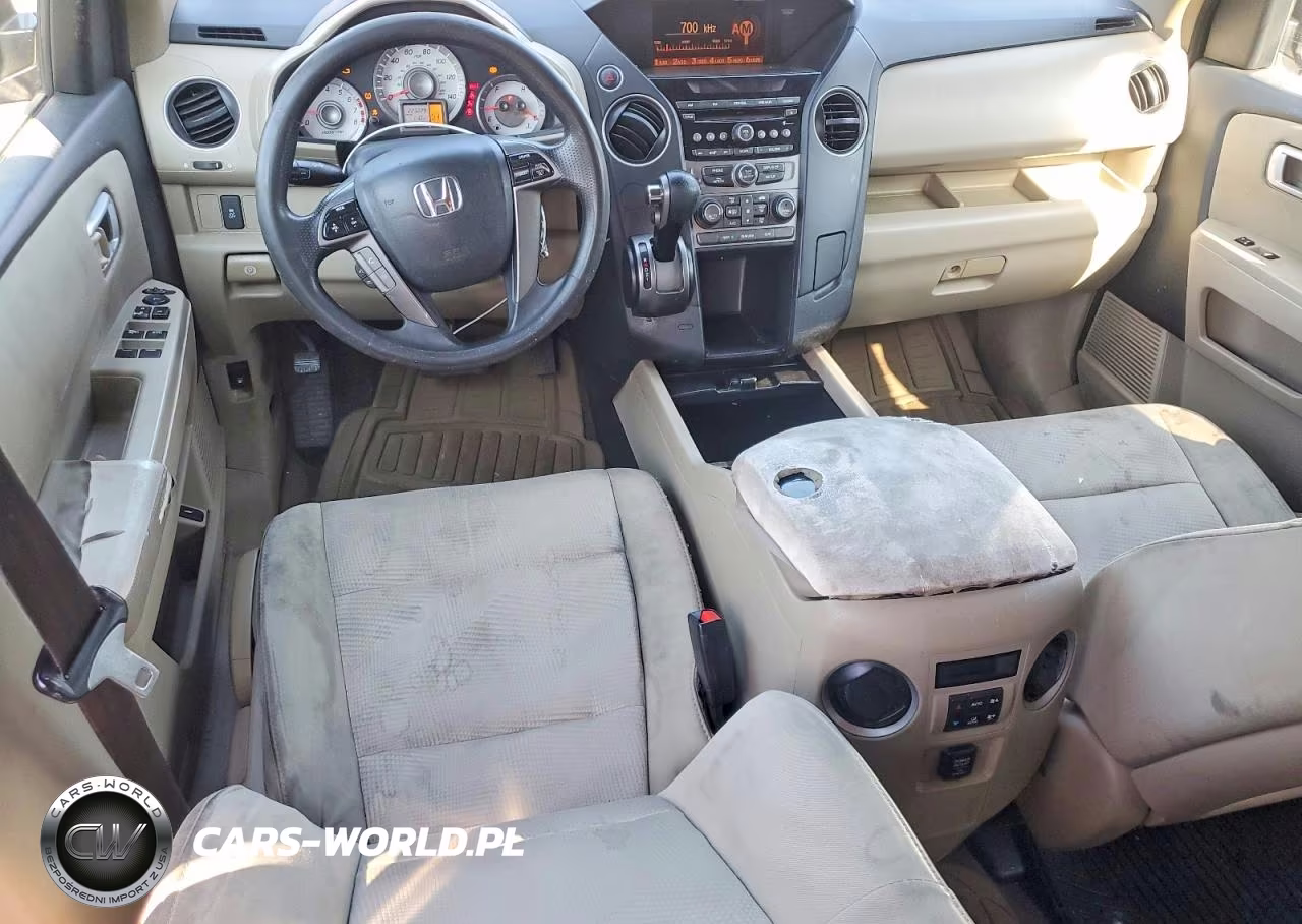 2014 Honda Pilot Lx VIN:5FNYF3H23EB014427 - 8