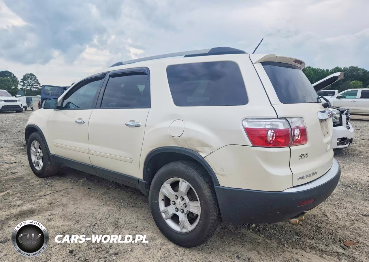 2012 GMC Acadia Sl VIN:1GKKRNED6CJ261868 - 2