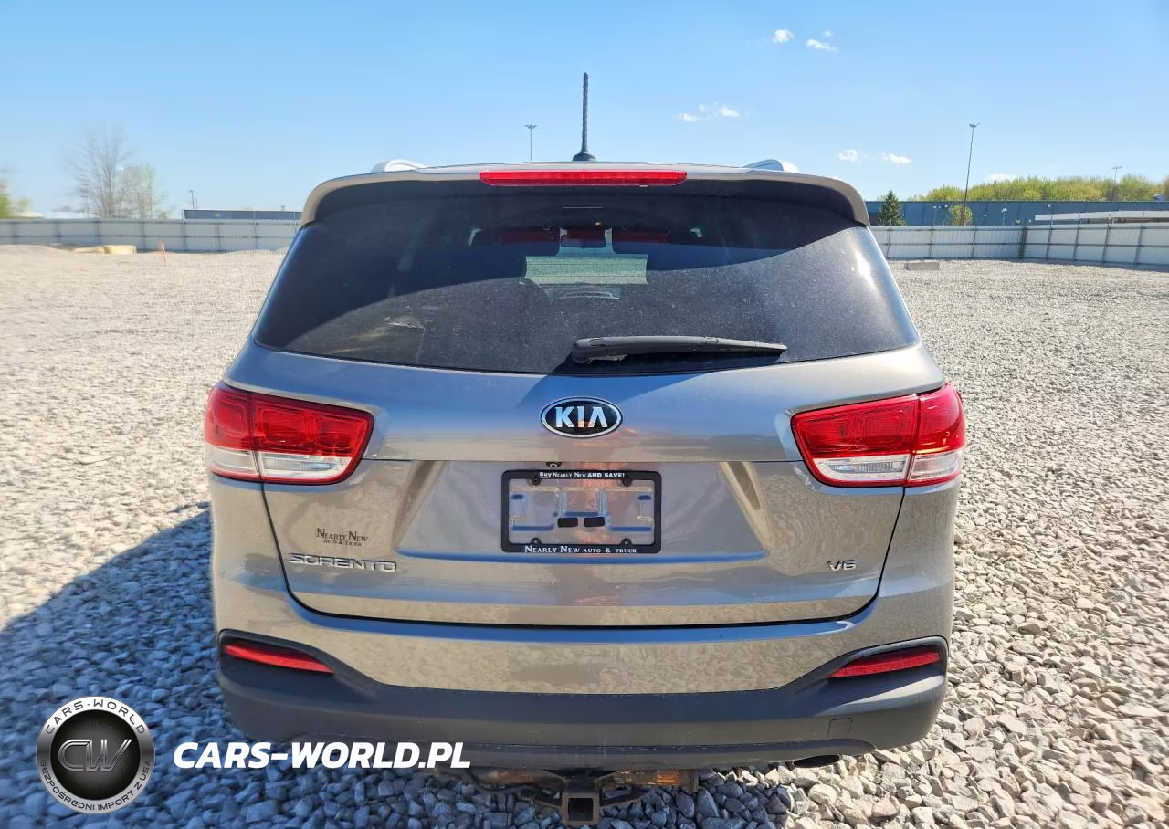 2016 Kia Sorento Lx V6 VIN:5XYPGDA51GG093885 - 6