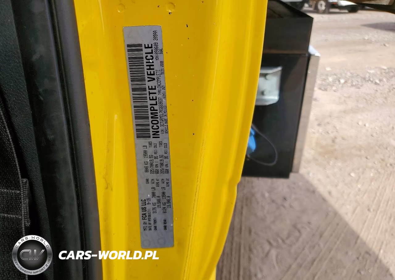 2019 Ram 5500 VIN:3C7WRMDL7KG669637 - 12