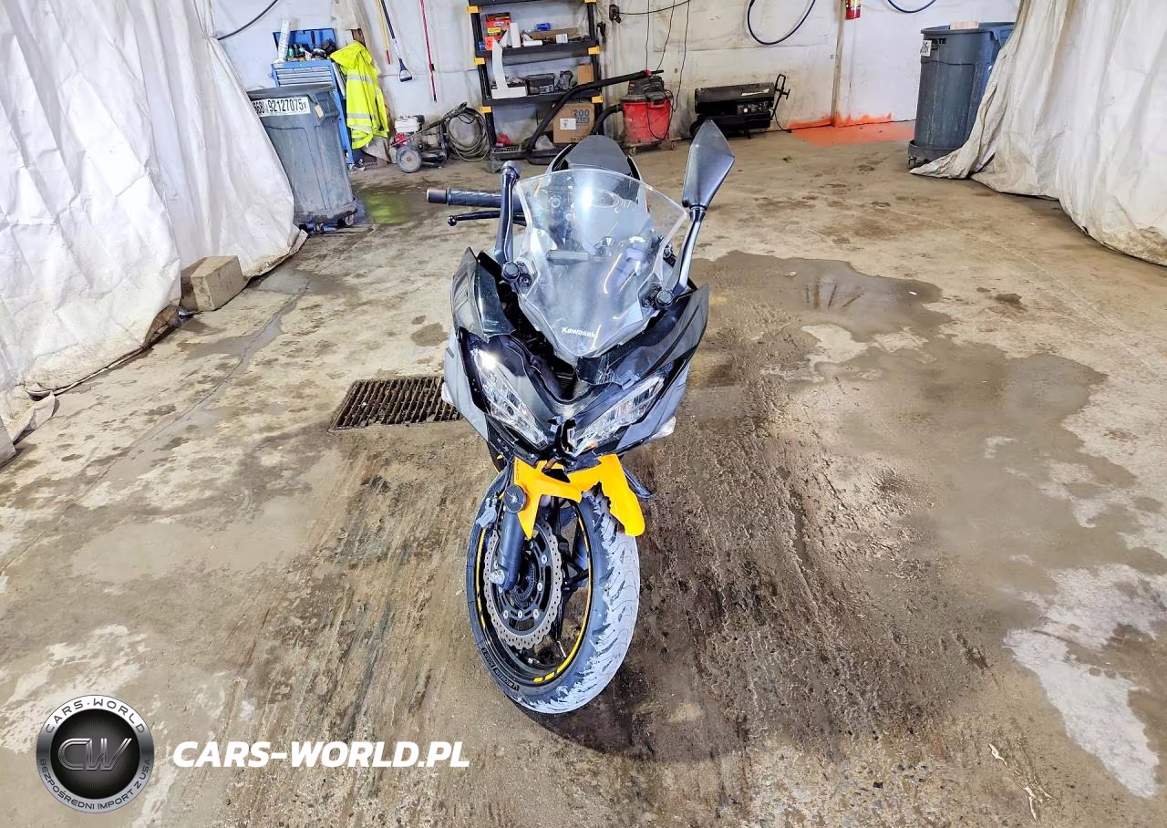 2018 Kawasaki Ex400 VIN:JKAEXKG17JDA09376 - 2