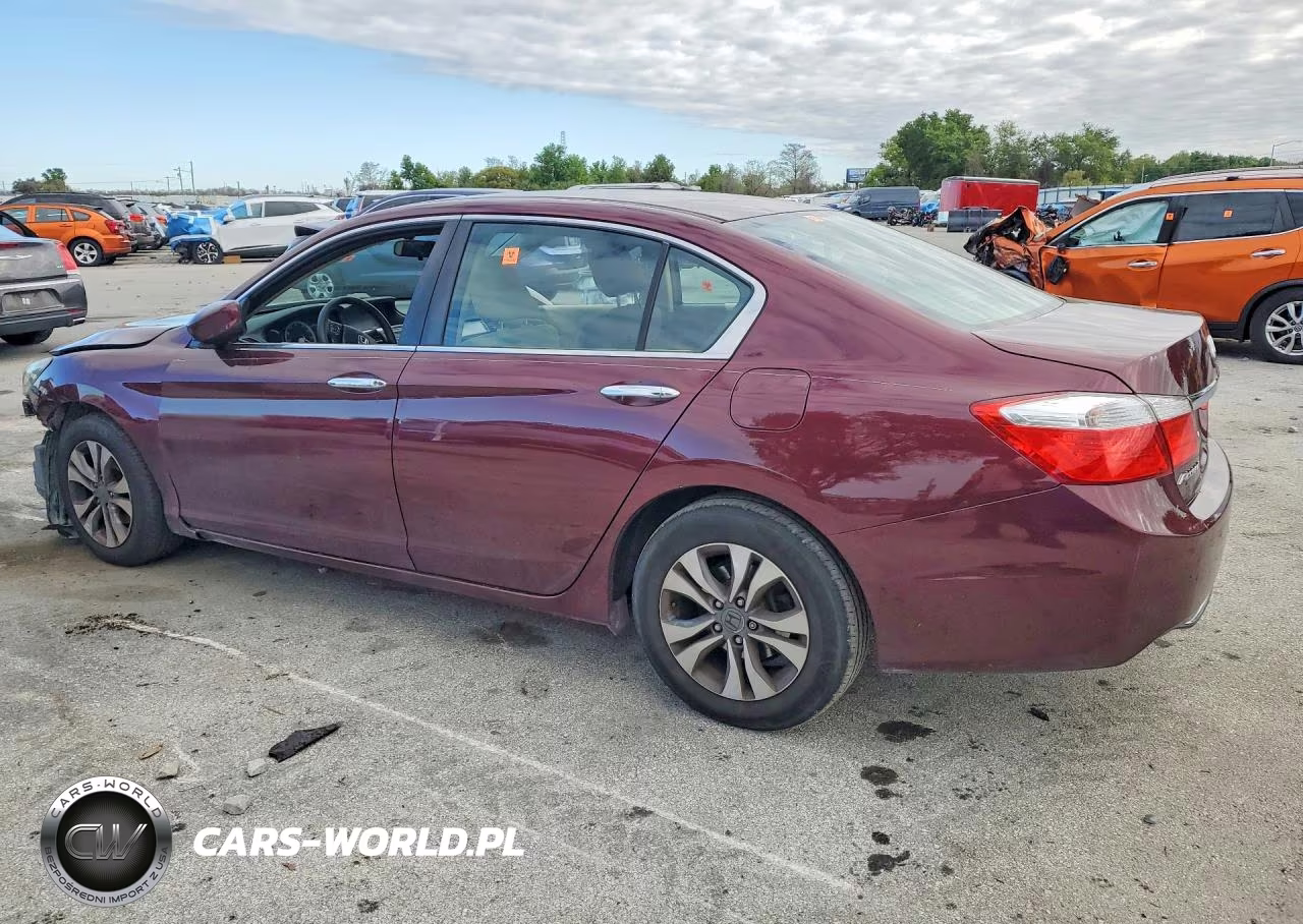 2015 Honda Accord Lx VIN:1HGCR2F39FA167848 - 2