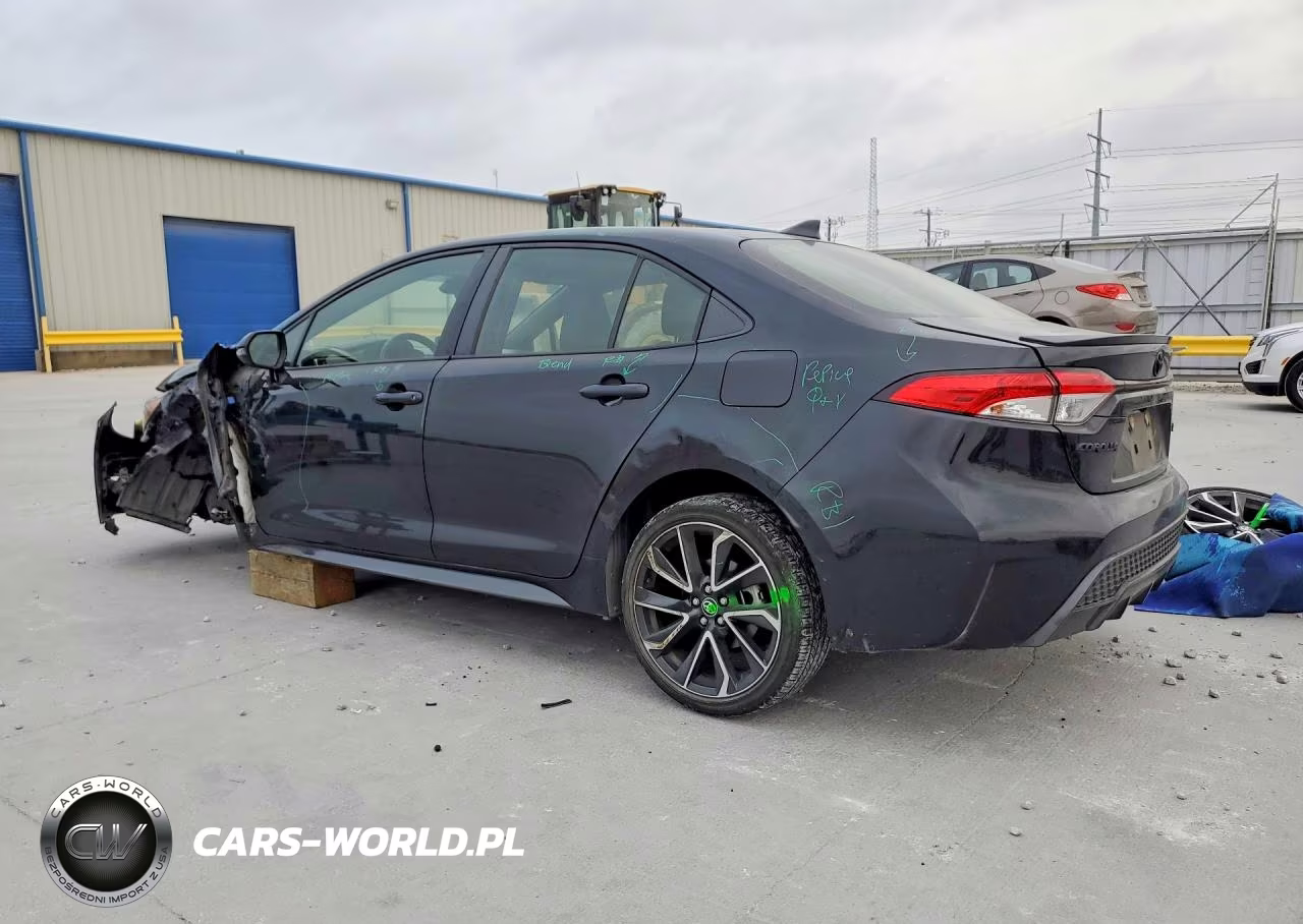 2022 Toyota Corolla Se VIN:JTDS4MCE2NJ098736 - 2