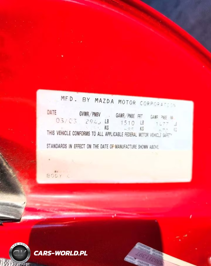 2003 Mazda Mx-5 Miata Base VIN:JM1NB353530311397 - 12