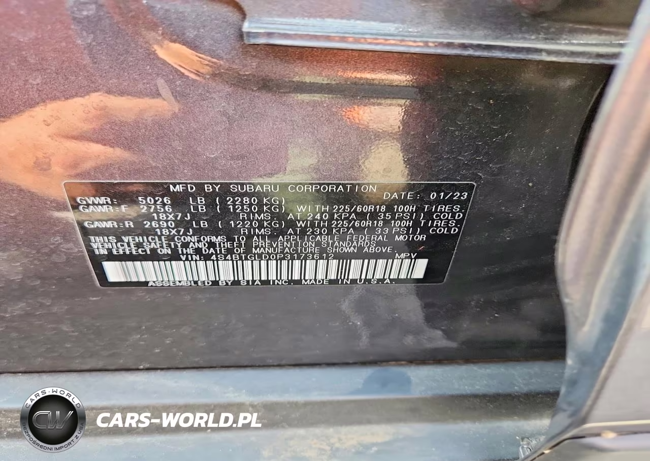 2023 Subaru Outback Onyx Edition Xt VIN:4S4BTGLD0P3173612 - 13