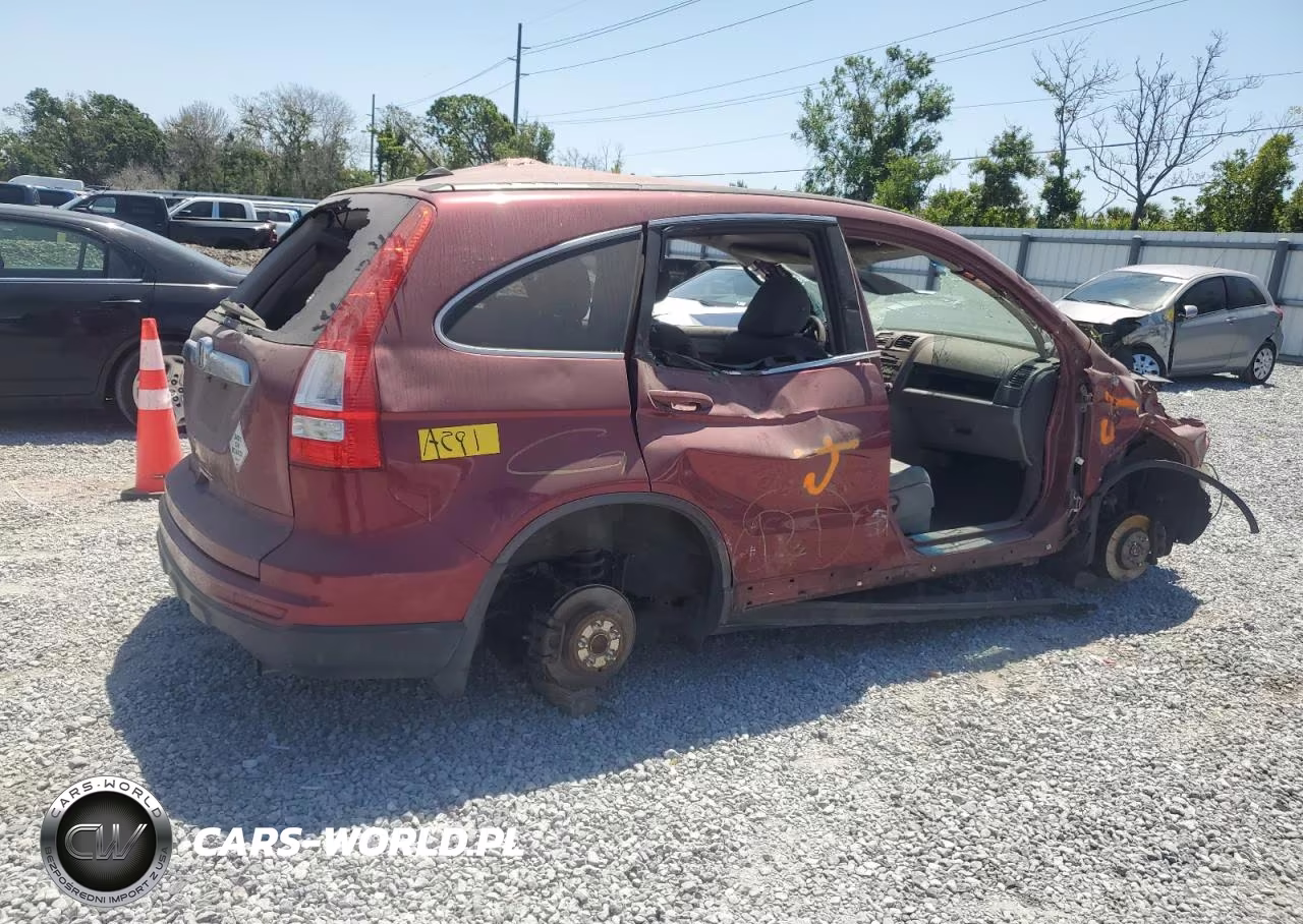 2010 Honda Cr-V Exl VIN:5J6RE3H77AL000678 - 3