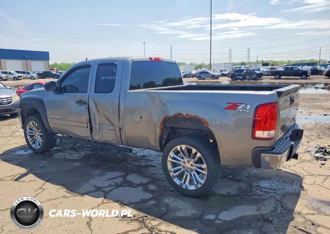 2013 GMC Sierra K1500 Sle VIN:1GTR2VE77DZ377737 - 2