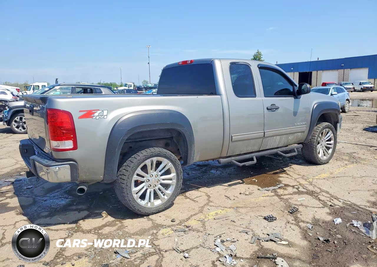 2013 GMC Sierra K1500 Sle VIN:1GTR2VE77DZ377737 - 3