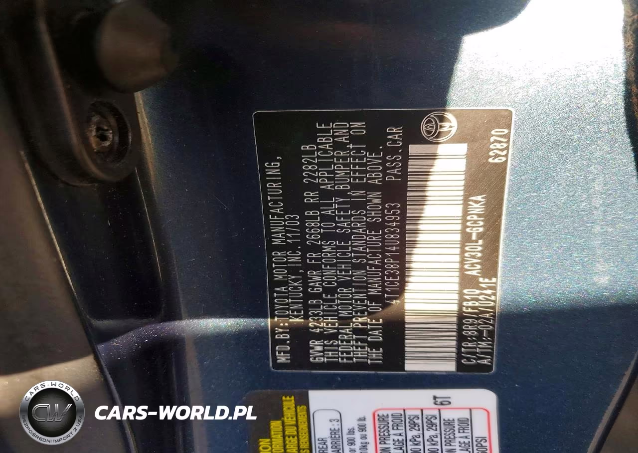 2004 Toyota Camry Solara Se VIN:4T1CE38P14U834953 - 12
