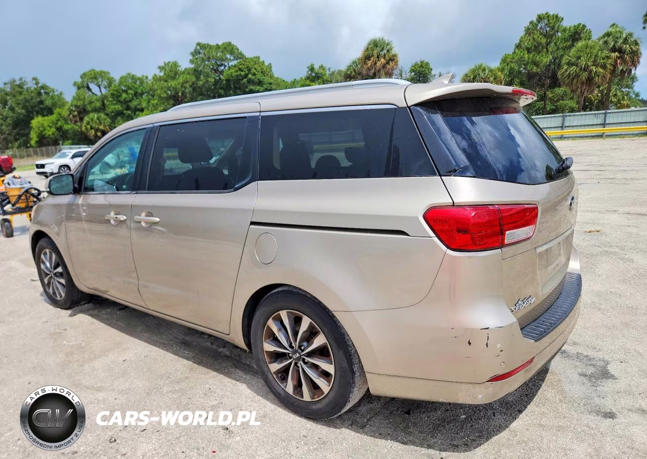 2015 Kia Sedona Sx VIN:KNDMC5C12F6038474 - 2