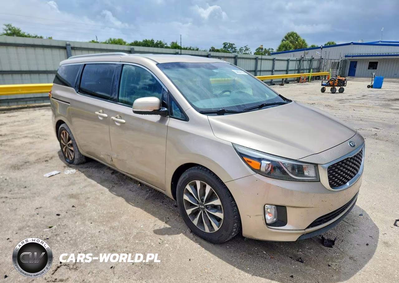 2015 Kia Sedona Sx VIN:KNDMC5C12F6038474 - 4