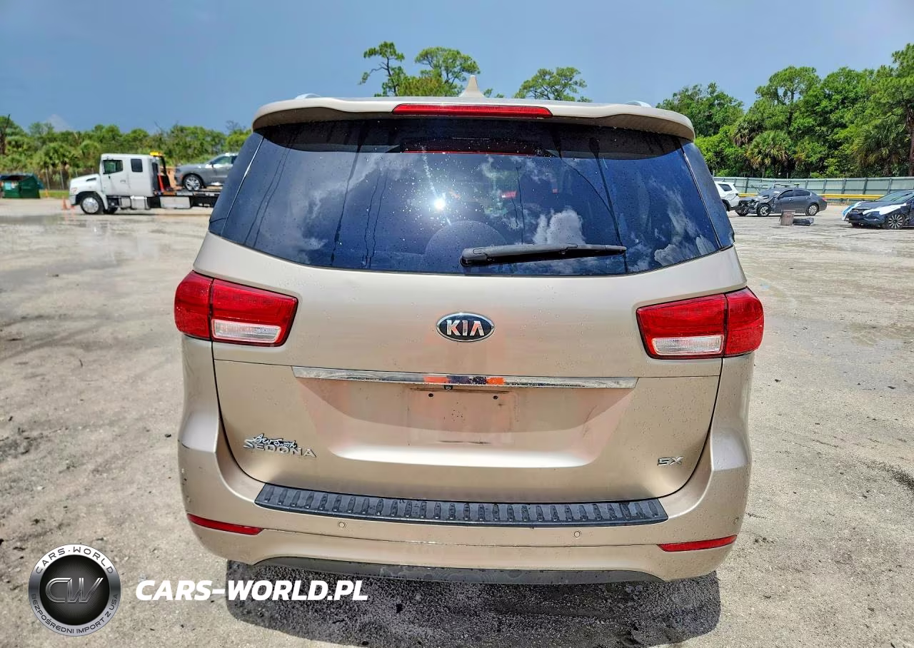 2015 Kia Sedona Sx VIN:KNDMC5C12F6038474 - 6