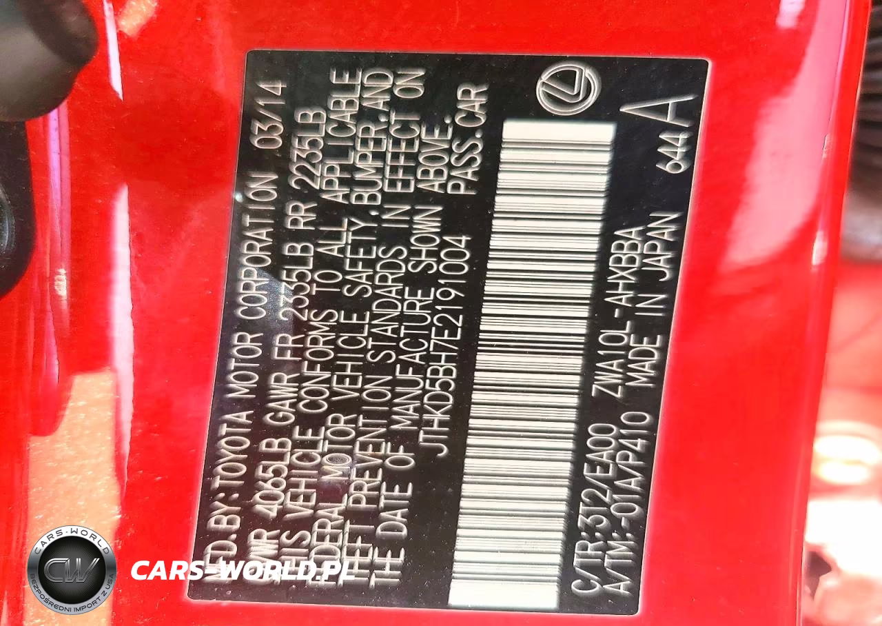 2014 Lexus Ct 200 VIN:JTHKD5BH7E2191004 - 12