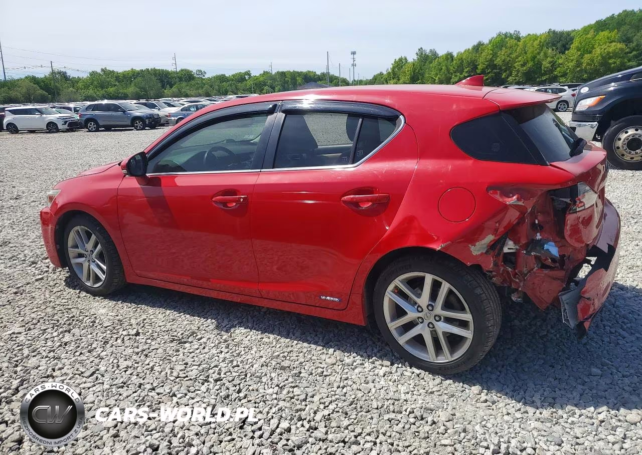 2014 Lexus Ct 200 VIN:JTHKD5BH7E2191004 - 2