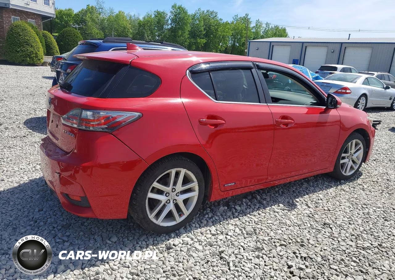 2014 Lexus Ct 200 VIN:JTHKD5BH7E2191004 - 3