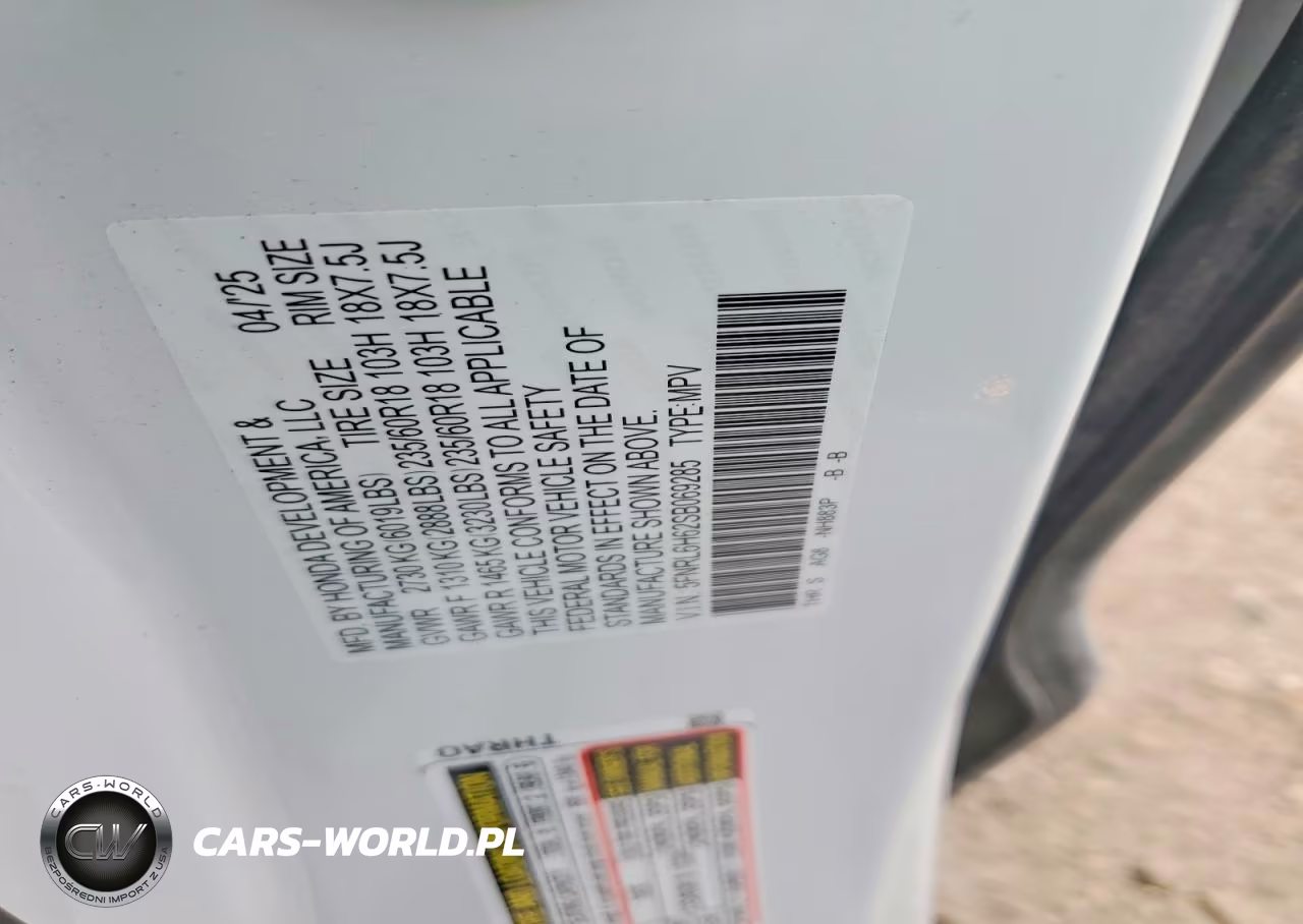 2025 Honda Odyssey Exl VIN:5FNRL6H62SB069285 - 13