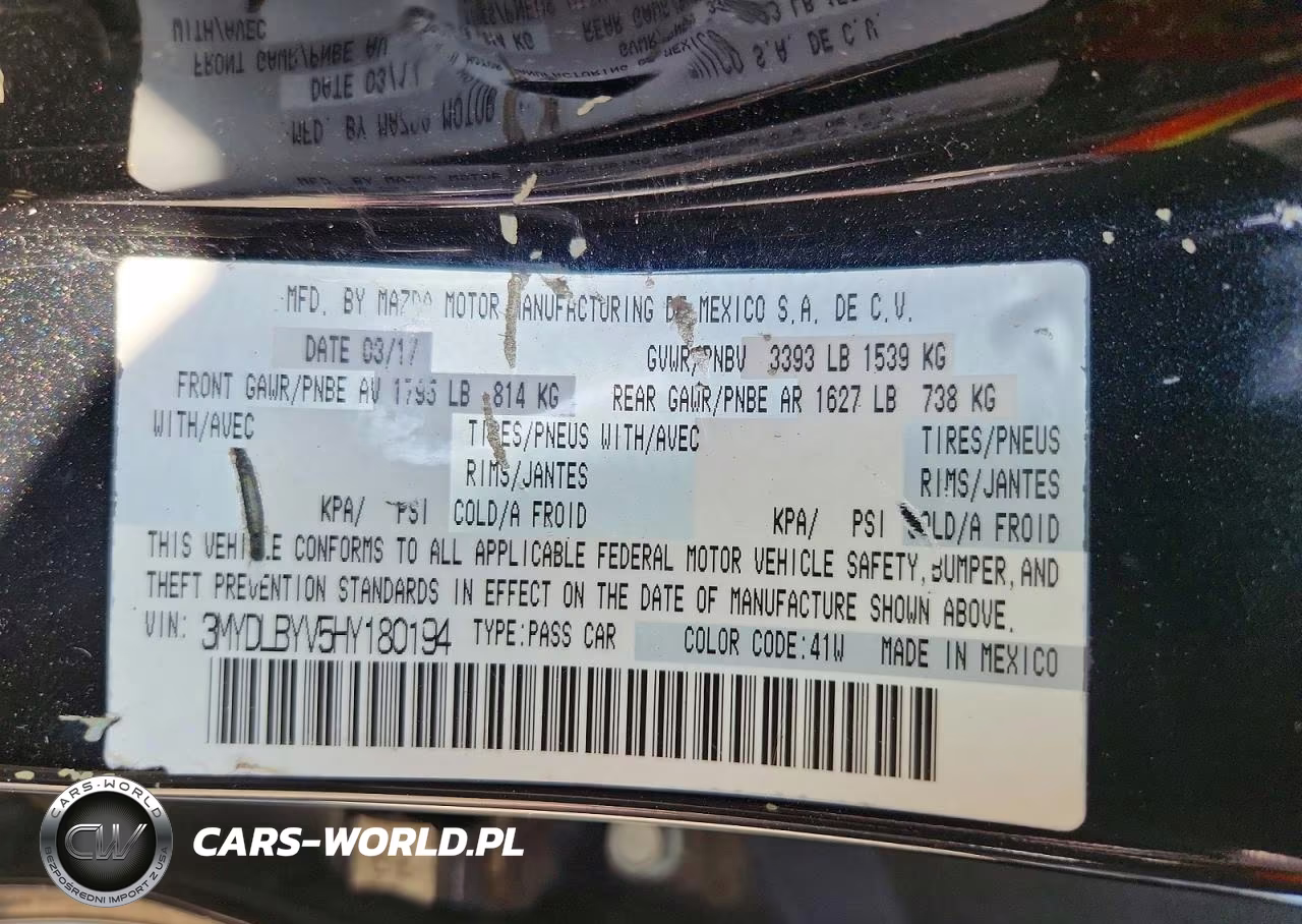 2017 Toyota Yaris Ia Base VIN:3MYDLBYV5HY180194 - 12