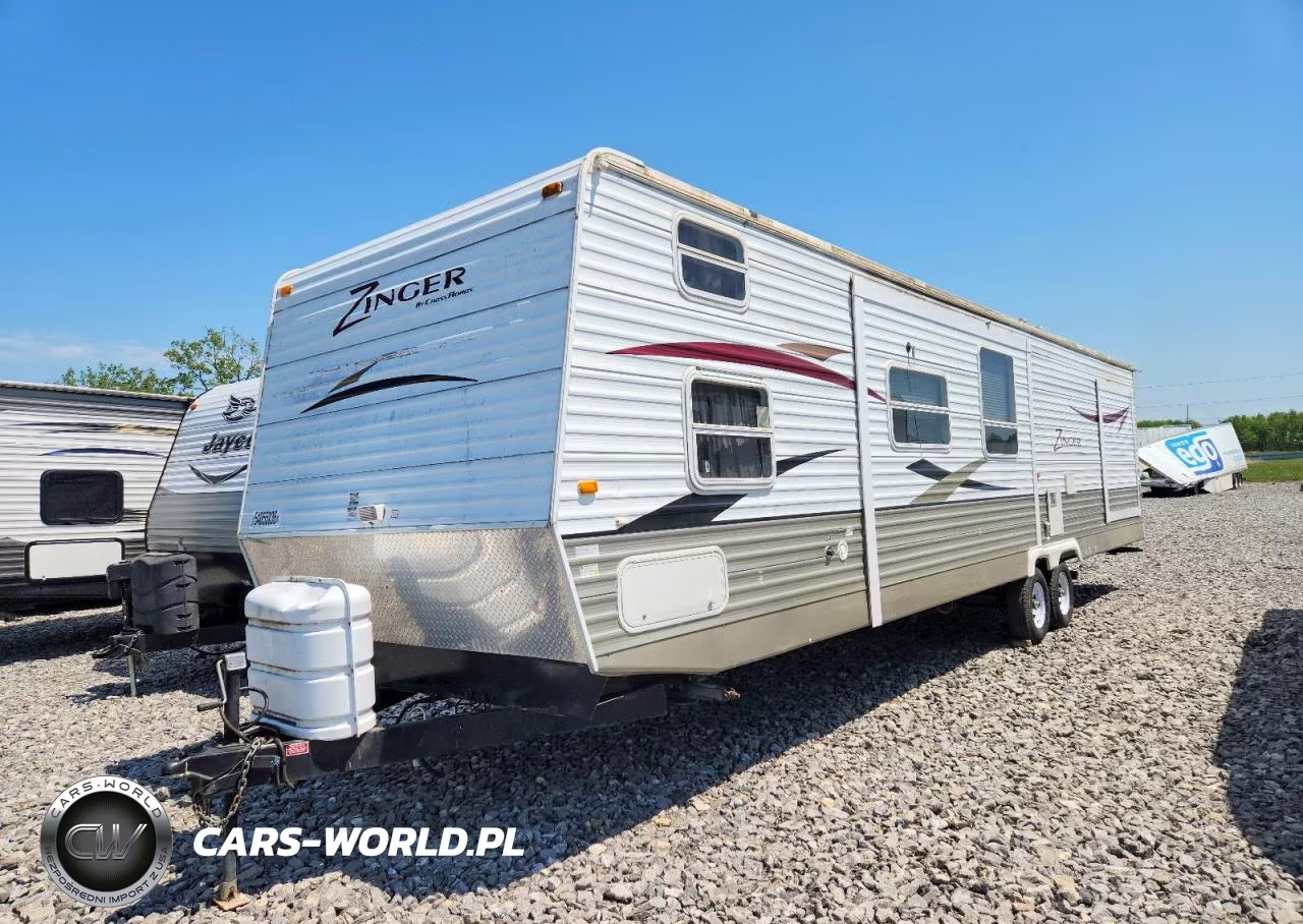 2008 Cross Roads Zinger Camper VIN:4V0TC37228A007640 - 2