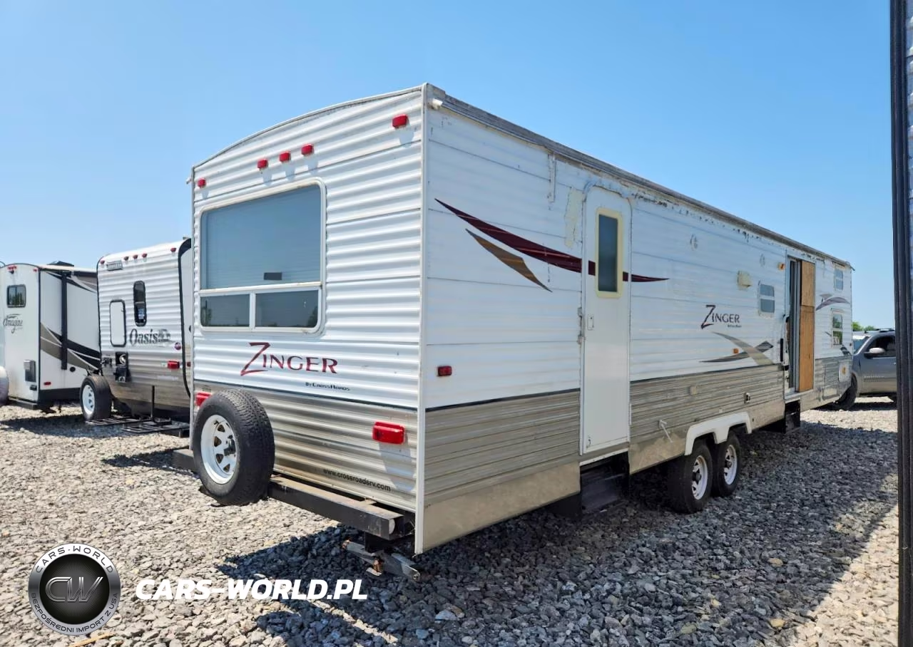 2008 Cross Roads Zinger Camper VIN:4V0TC37228A007640 - 4