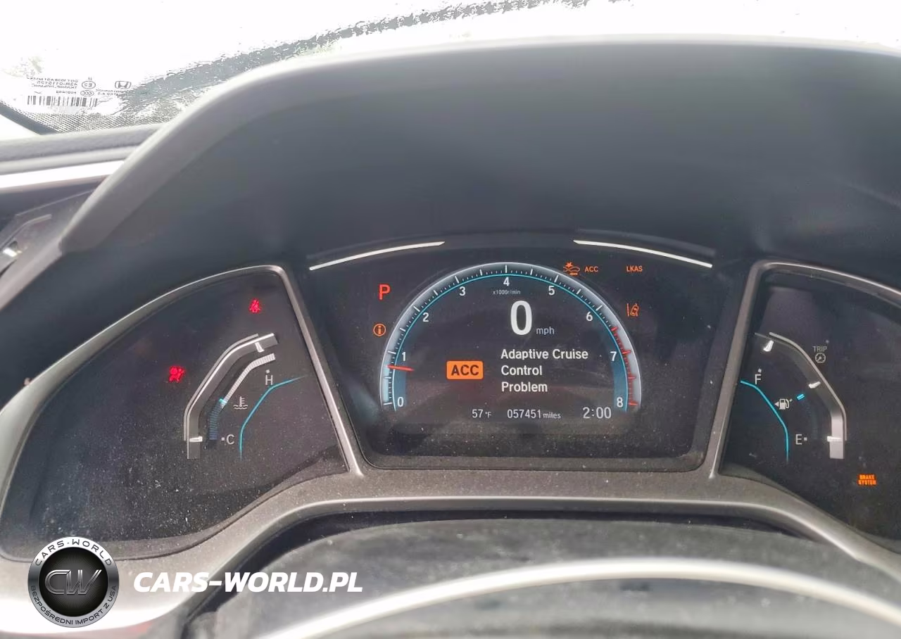 2021 Honda Civic Exl VIN:19XFC1F71ME006432 - 9