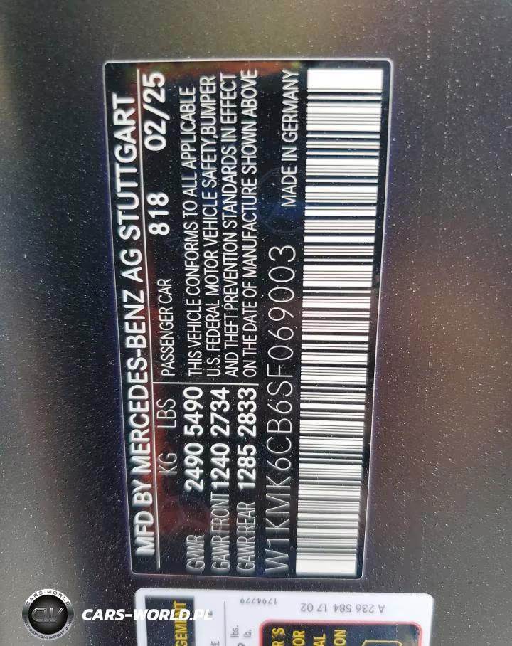 2025 Mercedes-Benz Cle Amg 53 4Matic VIN:W1KMK6CB6SF069003 - 13