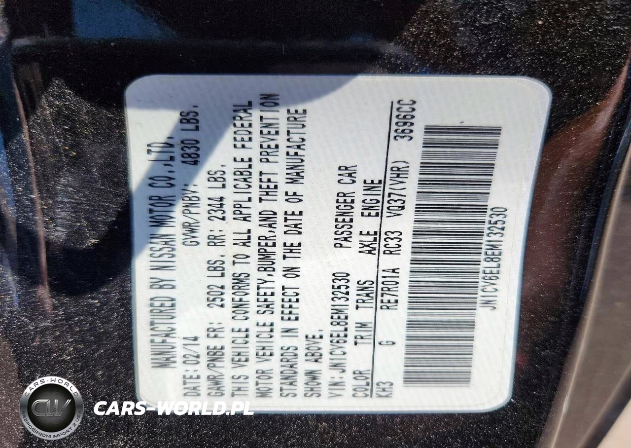 2014 Infiniti Q60 Coupe Base VIN:JN1CV6EL8EM132530 - 13