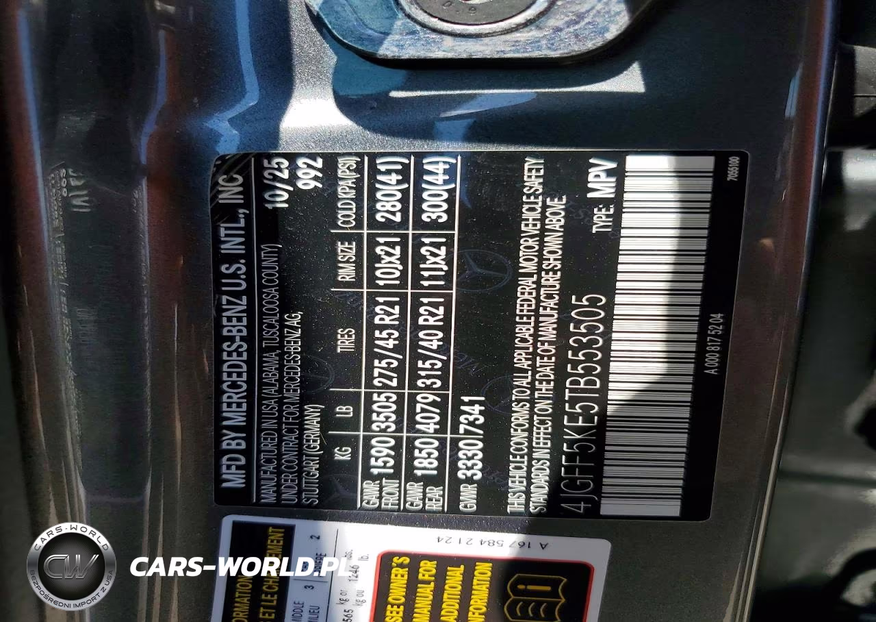 2026 Mercedes-Benz Gls 450 4Matic VIN:4JGFF5KE5TB553505 - 13