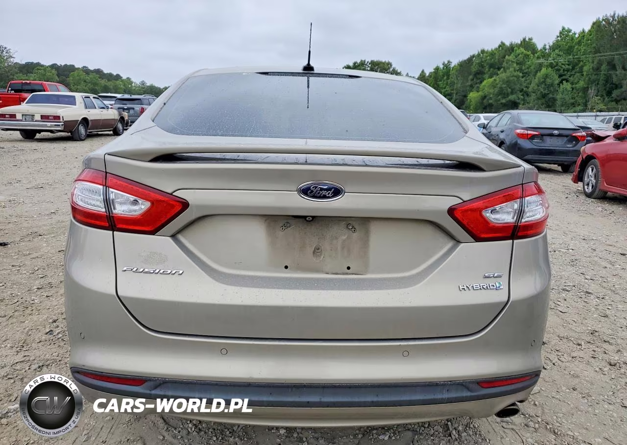 2016 Ford Fusion Se Hybrid VIN:3FA6P0LU7GR126473 - 6
