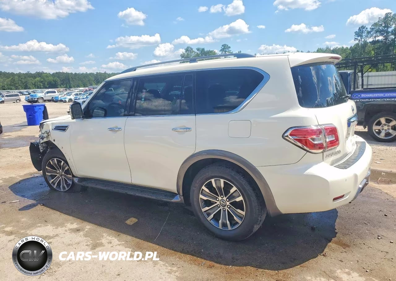 2019 Nissan Armada Sl VIN:JN8AY2ND8KX008656 - 2