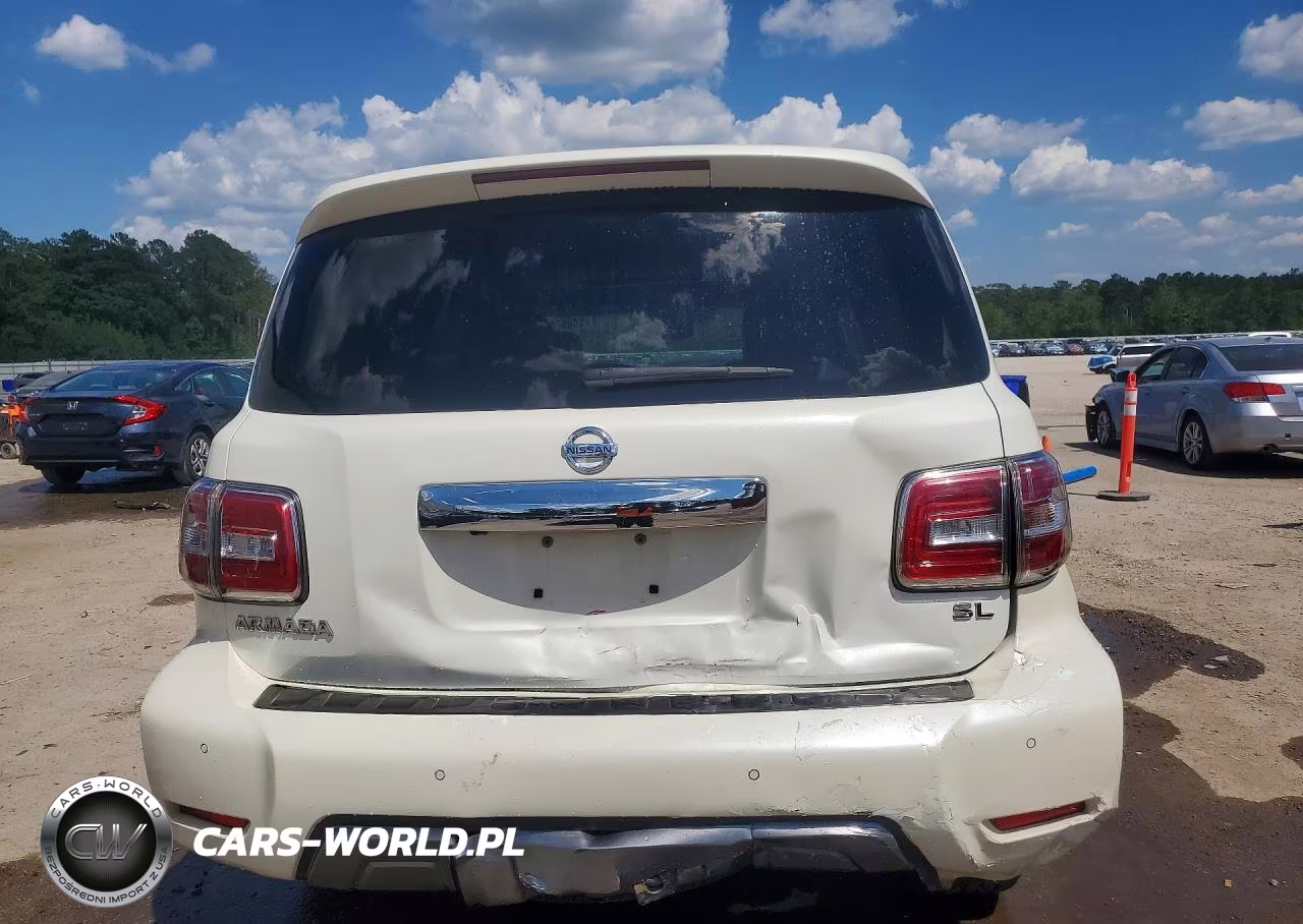 2019 Nissan Armada Sl VIN:JN8AY2ND8KX008656 - 6
