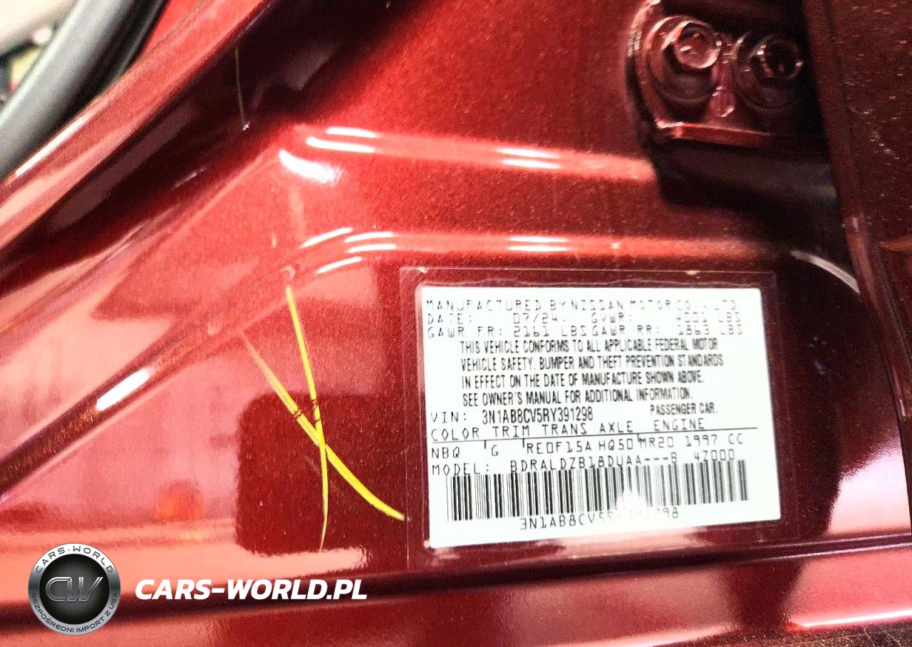 2024 Nissan Sentra Sv VIN:3N1AB8CV5RY391298 - 12
