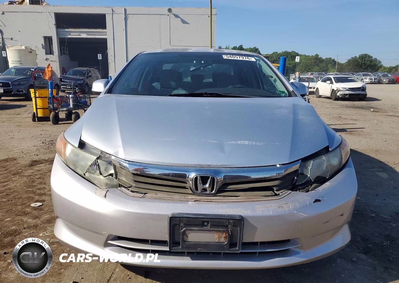 2012 Honda Civic 4D Lx VIN:2HGFB2F51CH608422 - 5