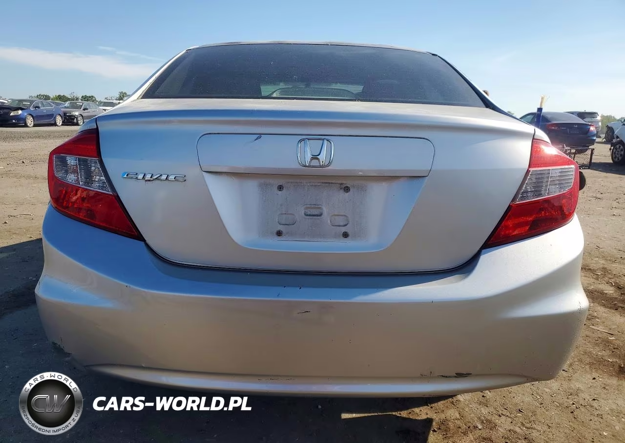 2012 Honda Civic 4D Lx VIN:2HGFB2F51CH608422 - 6