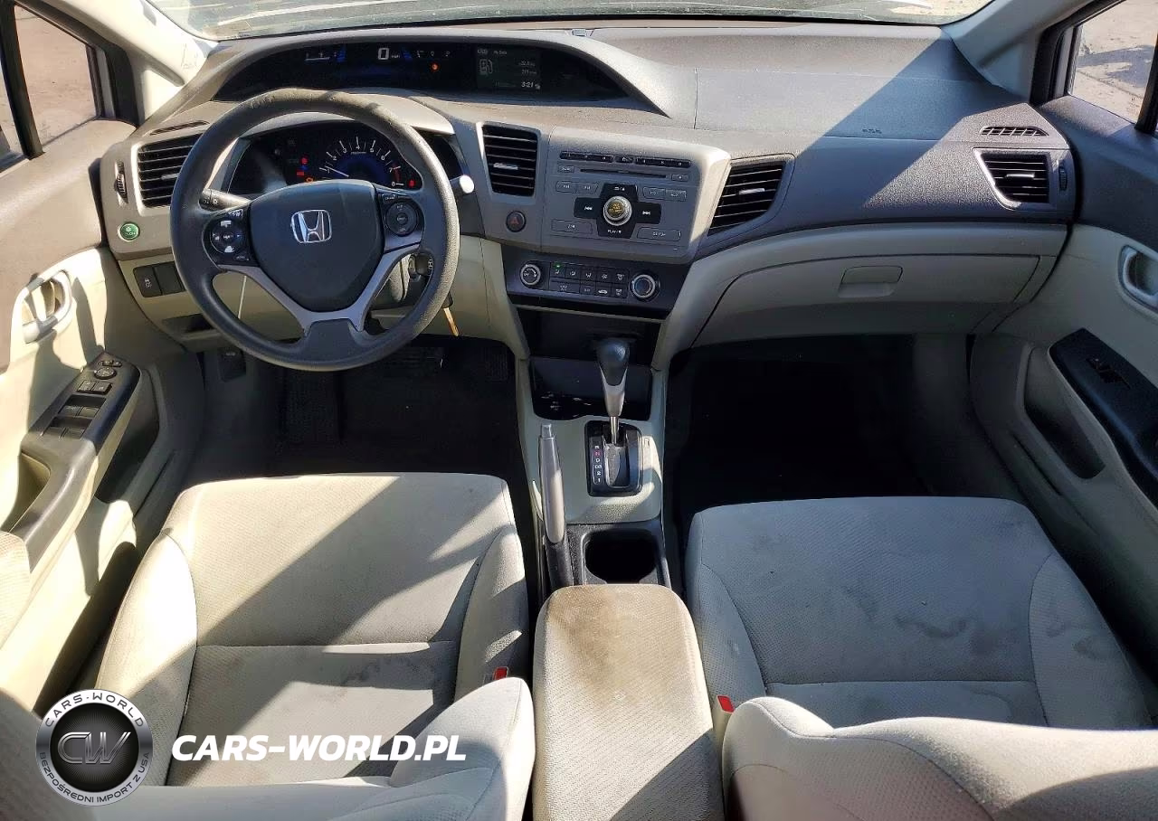 2012 Honda Civic 4D Lx VIN:2HGFB2F51CH608422 - 8