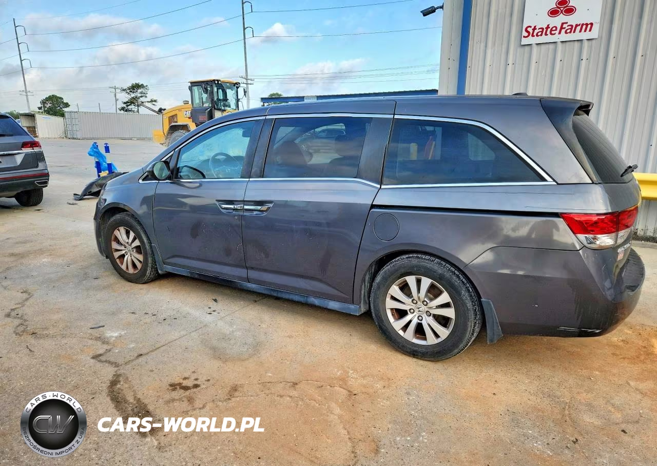 2014 Honda Odyssey Exl VIN:5FNRL5H60EB127134 - 2
