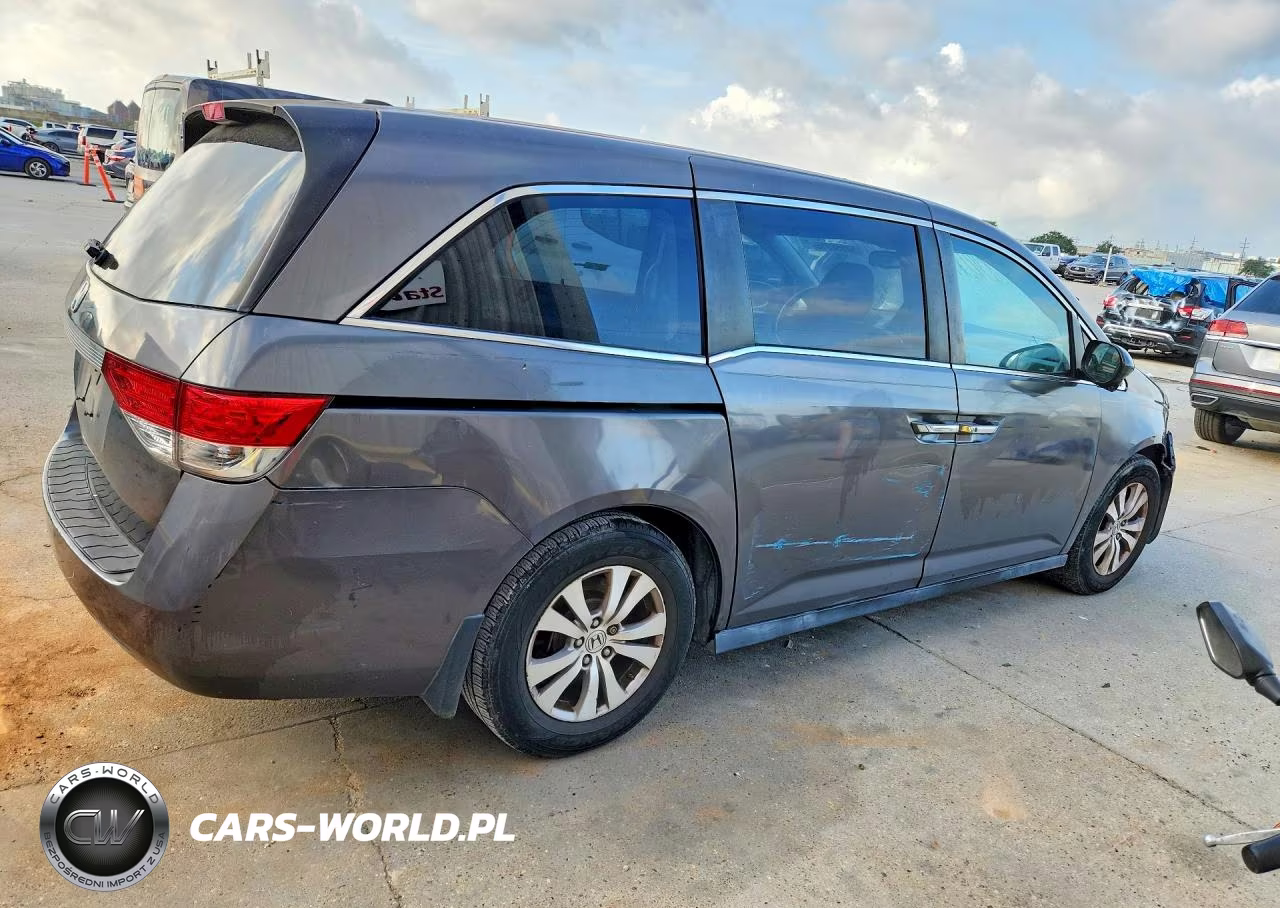 2014 Honda Odyssey Exl VIN:5FNRL5H60EB127134 - 3