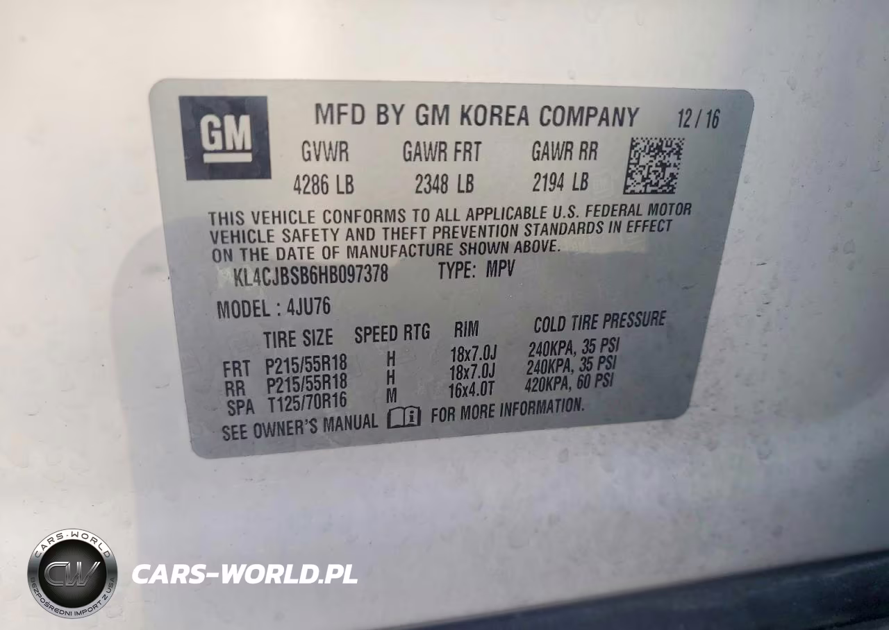 2017 Buick Encore Preferred Ii VIN:KL4CJBSB6HB097378 - 14