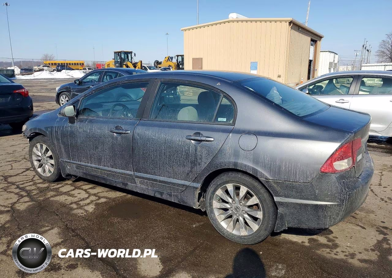 2009 Honda Civic Ex VIN:19XFA16899E005129 - 2