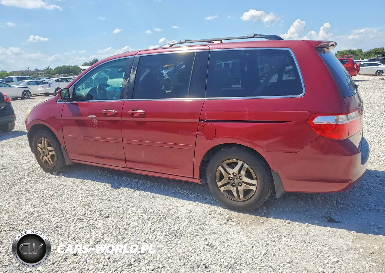 2005 Honda Odyssey Ex VIN:5FNRL38485B001400 - 2