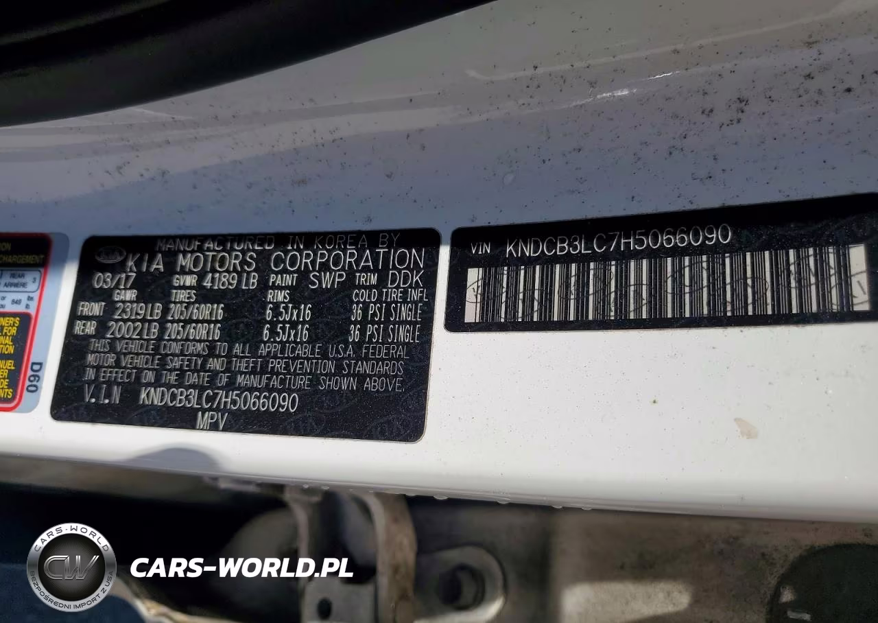 2017 Kia Niro Lx VIN:KNDCB3LC7H5066090 - 14