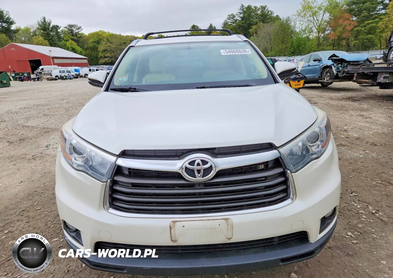 2016 Toyota Highlander Xle VIN:5TDJKRFH9GS254121 - 5