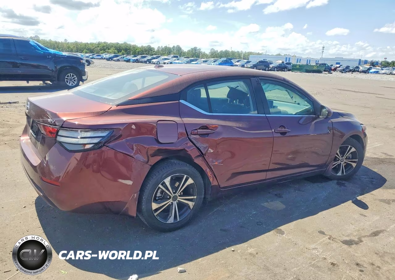 2020 Nissan Sentra Sv VIN:3N1AB8CV7LY213125 - 3