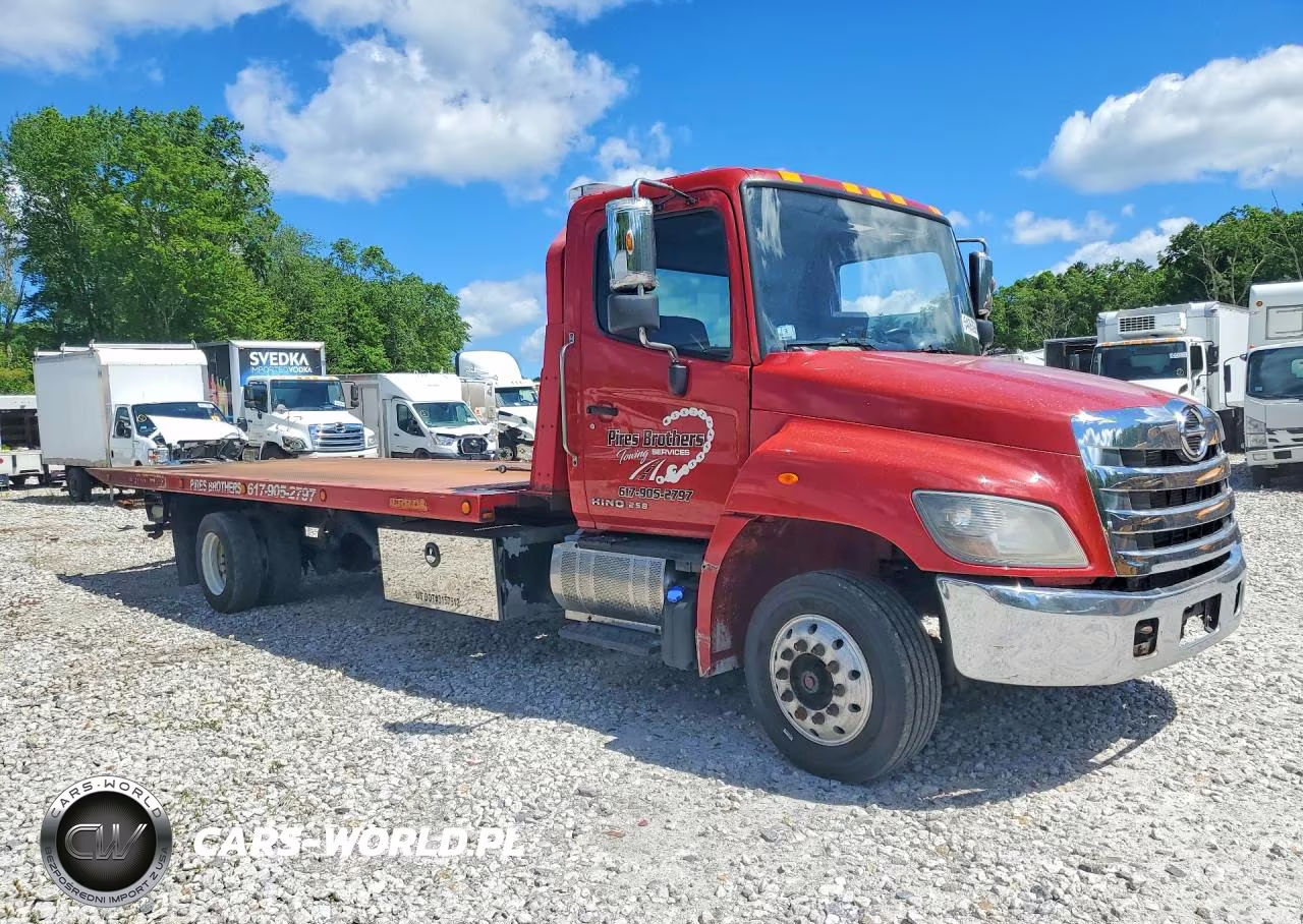 2019 Hino 258-268 VIN:5PVNJ8JR3K4S51573 - 4