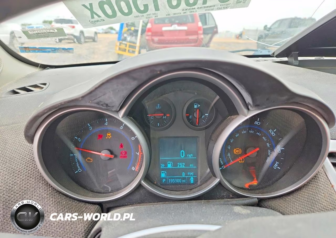 2012 Chevrolet Cruze Eco VIN:1G1PJ5SC2C7175659 - 9