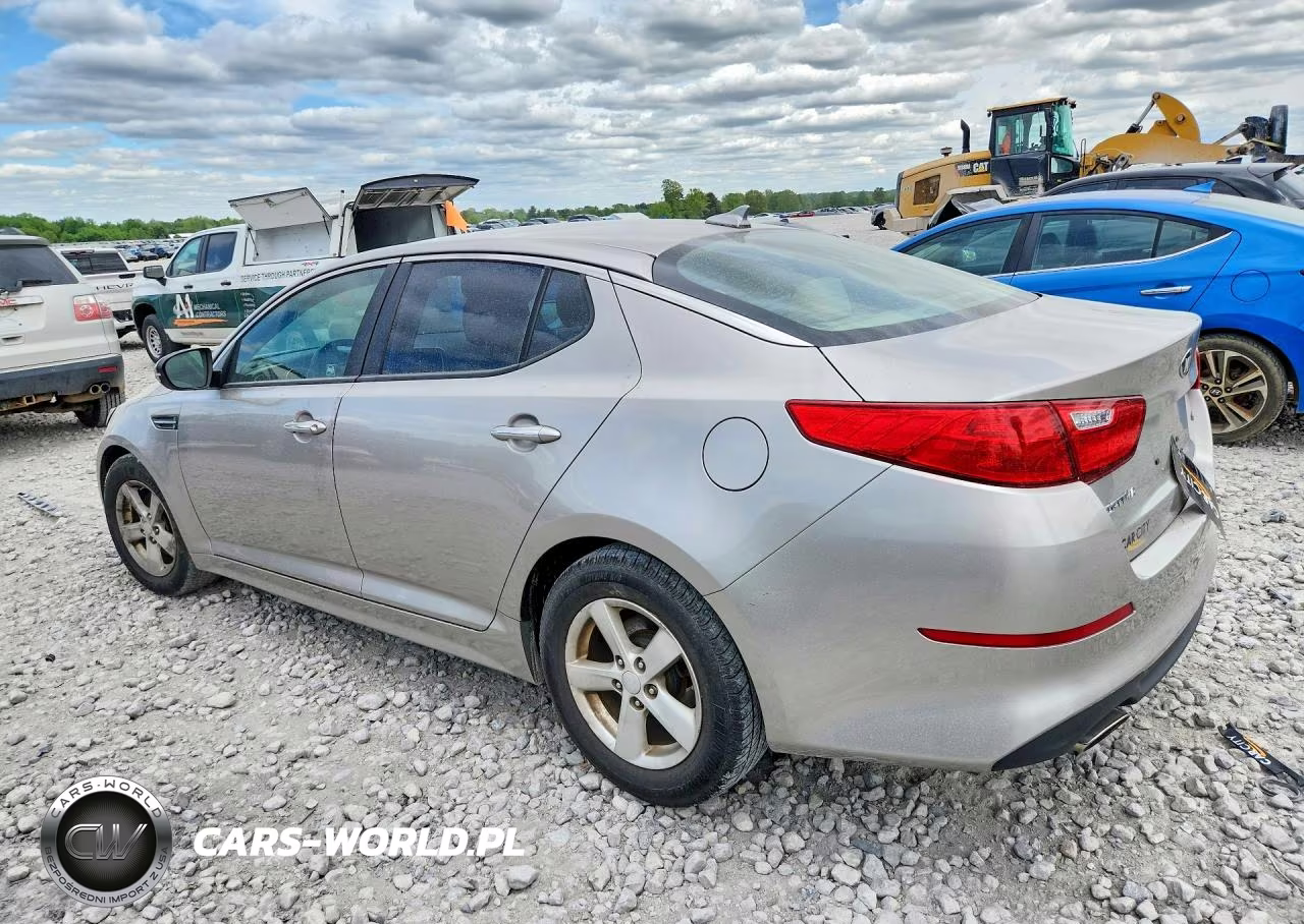 2015 Kia Optima Lx VIN:KNAGM4A78F5576000 - 2